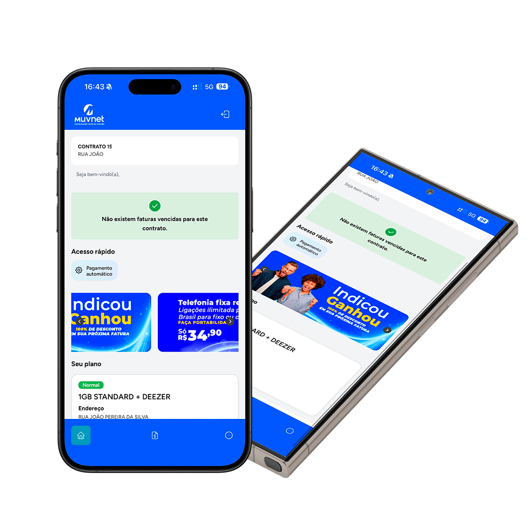 App Muvnet Área do Cliente